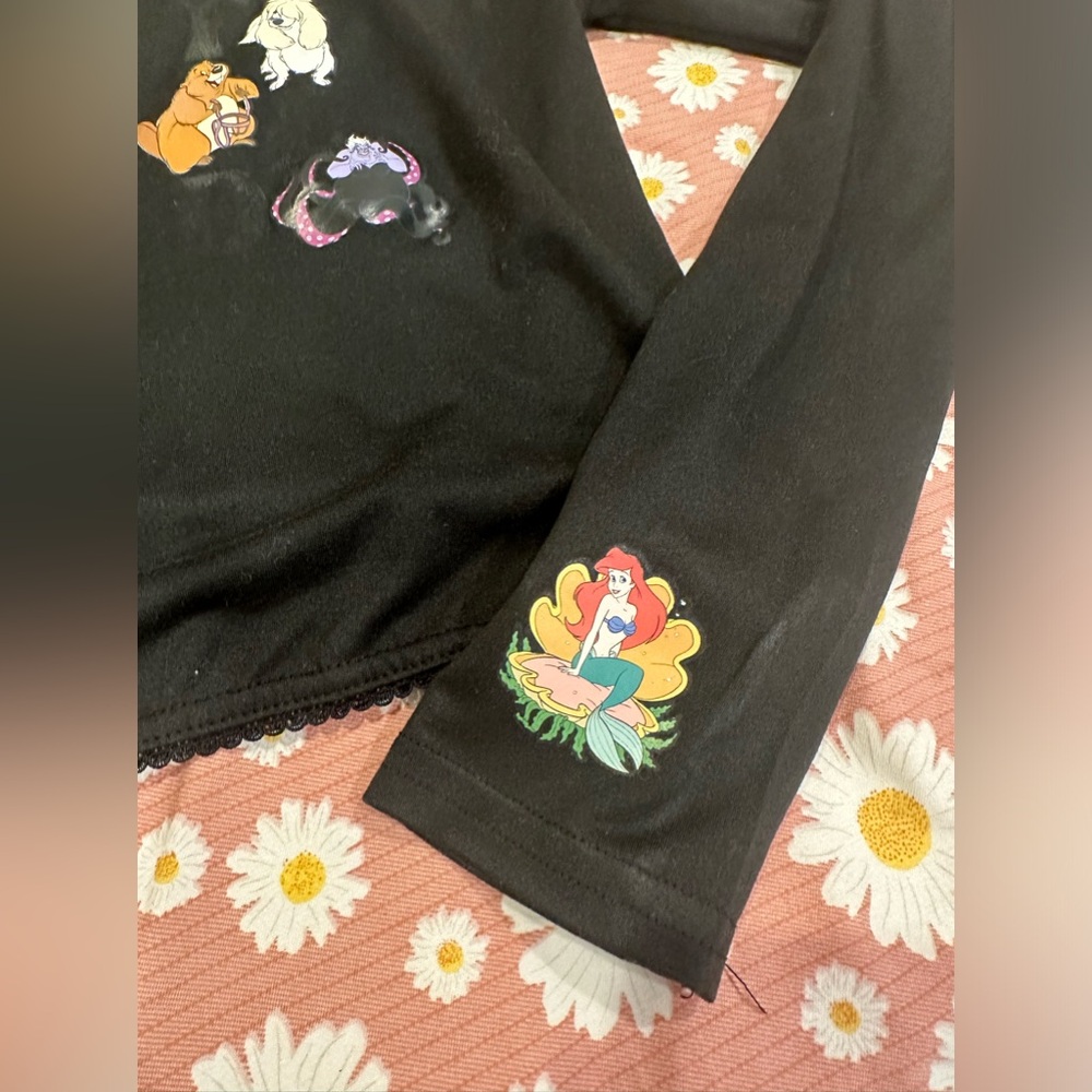 DIY little mermaid and random lady and the tramp characters crop top - Picture 14 of 17
